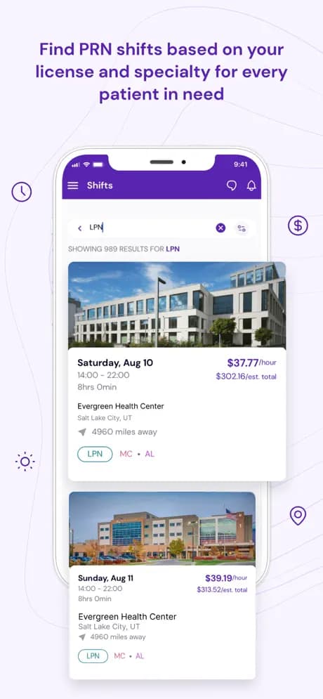 Nursa app screenshot